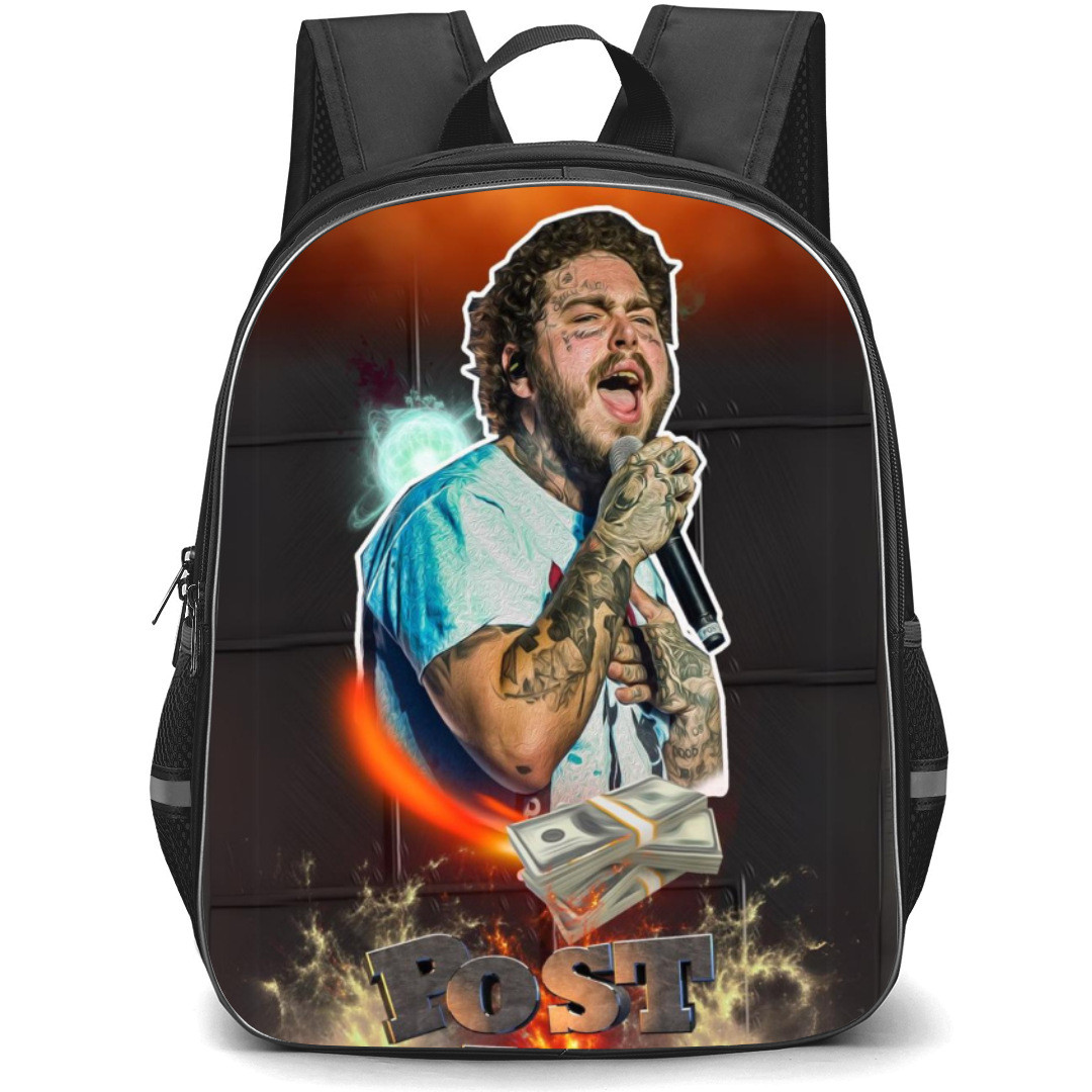 Post Malone Backpack StudentPack - Singing Portrait