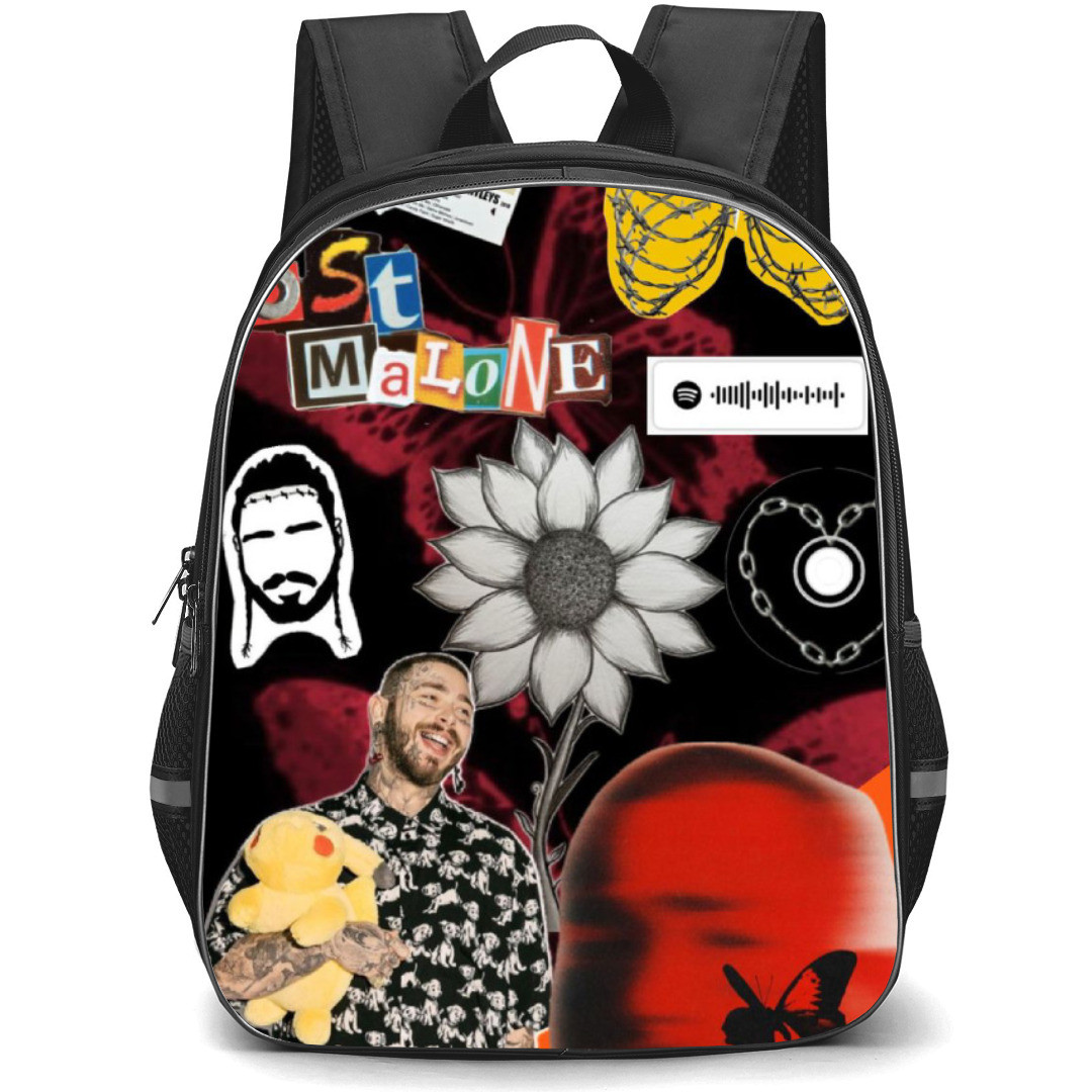 Post Malone Backpack StudentPack - Sticker Collage