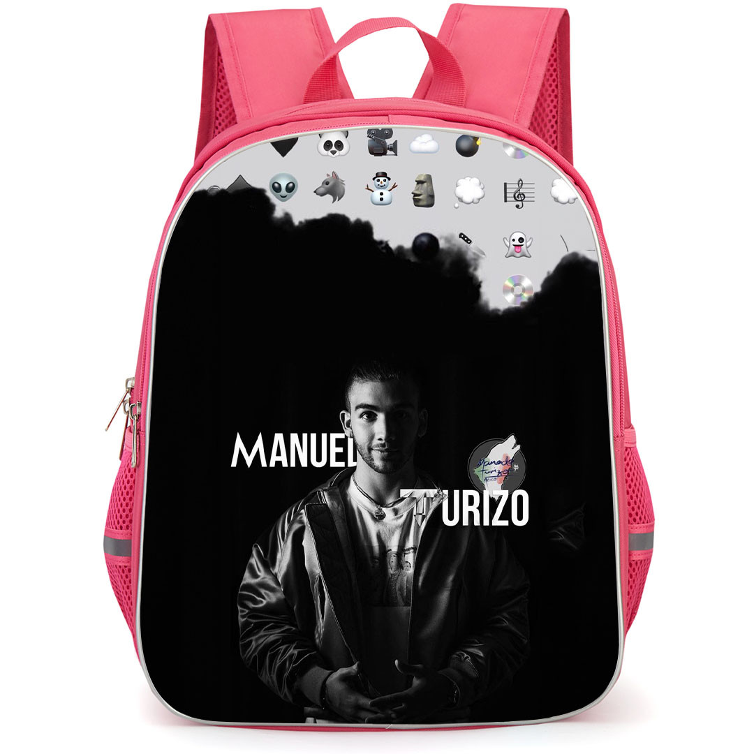Manuel Turizo Backpack StudentPack - Manuel Turizo Portrait On Dark Background