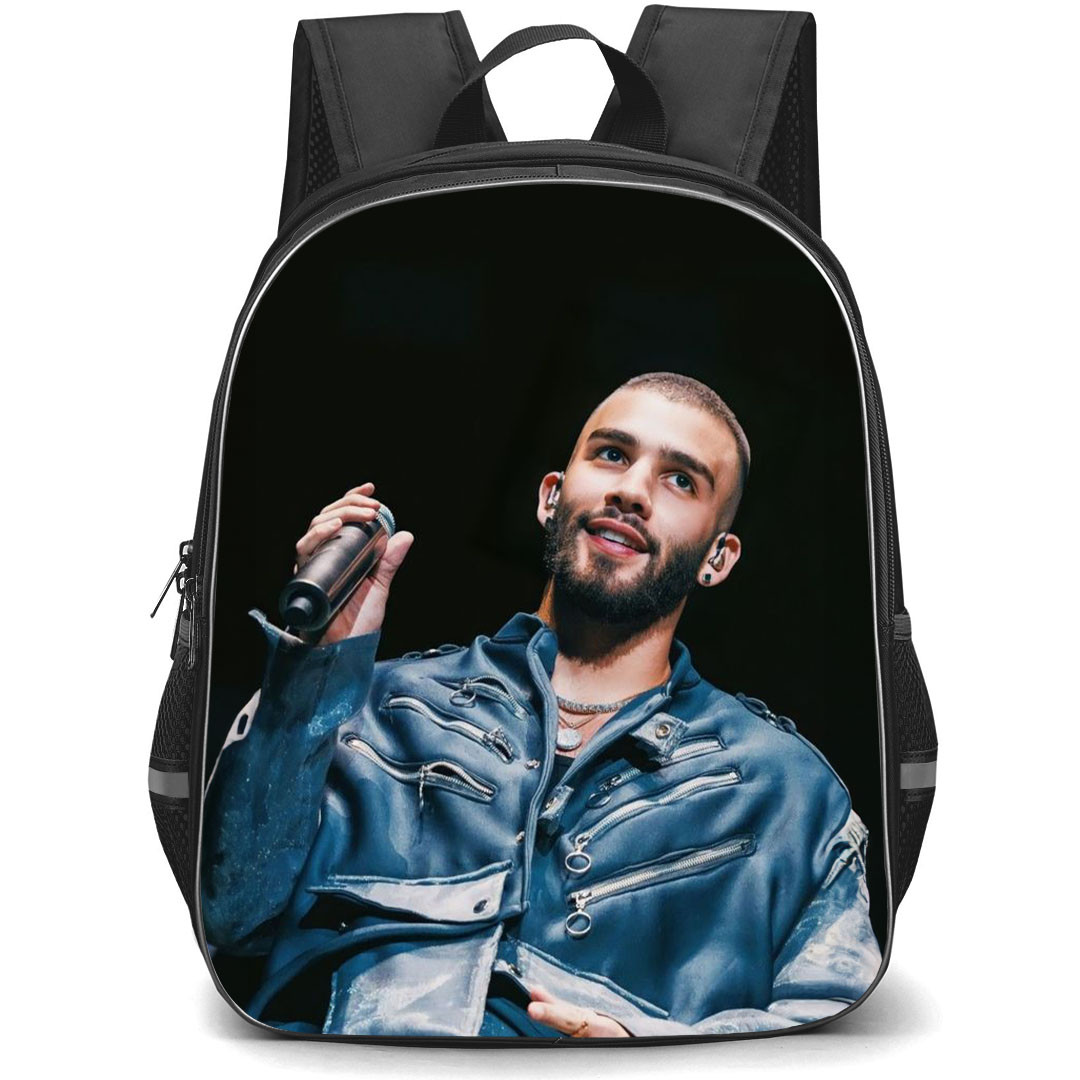 Manuel Turizo Backpack StudentPack - Manuel Turizo Smiling Portrait On Black Background