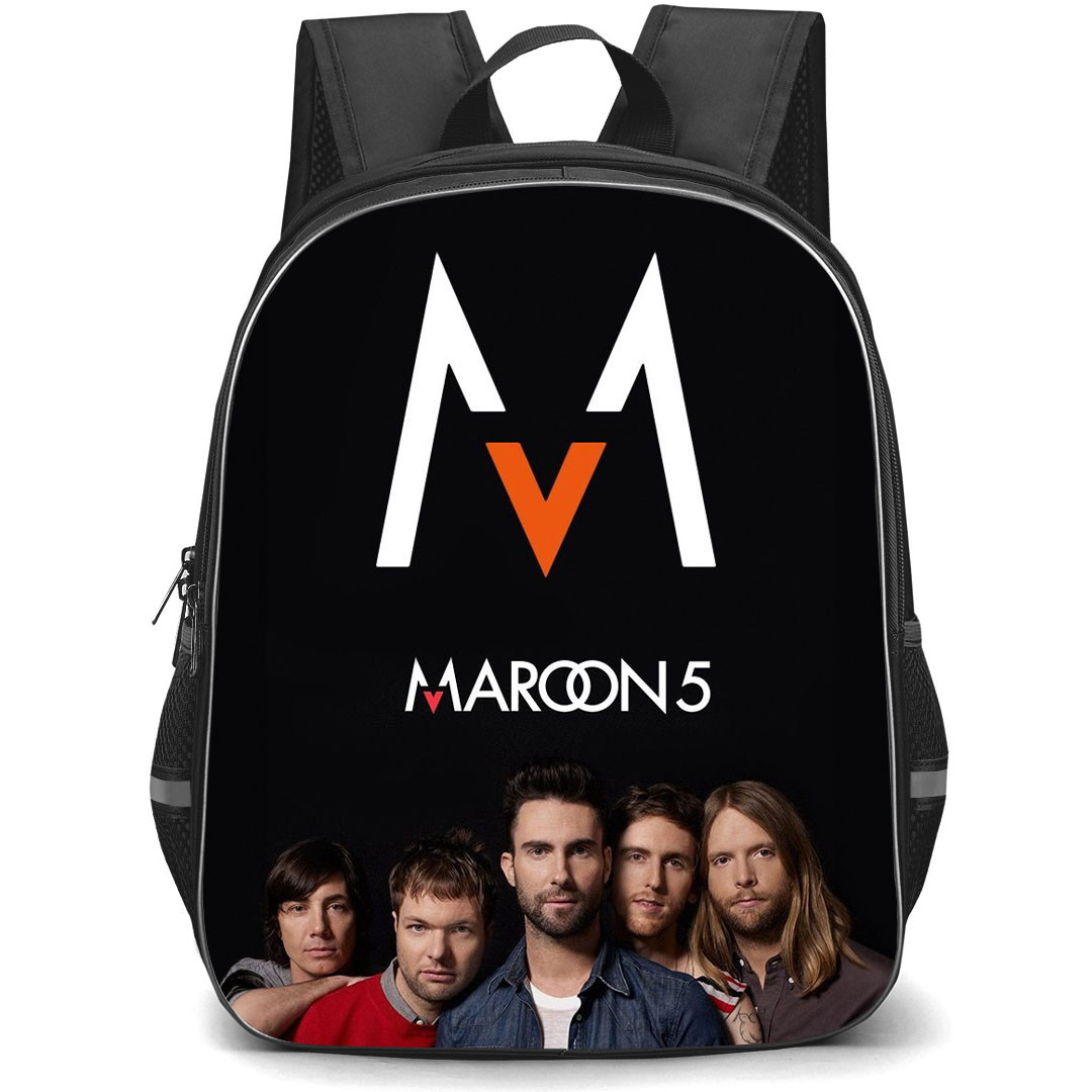 Maroon 5 Backpack StudentPack - Maroon 5 Member Portrait On Black Background
