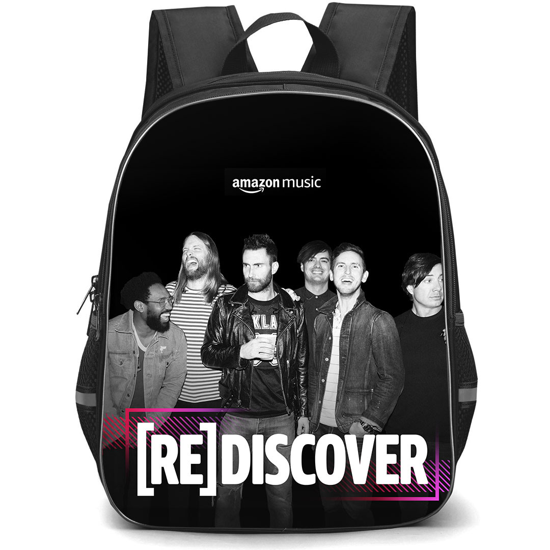 Maroon 5 Backpack StudentPack - Maroon 5 Rediscover Amazon Music Poster
