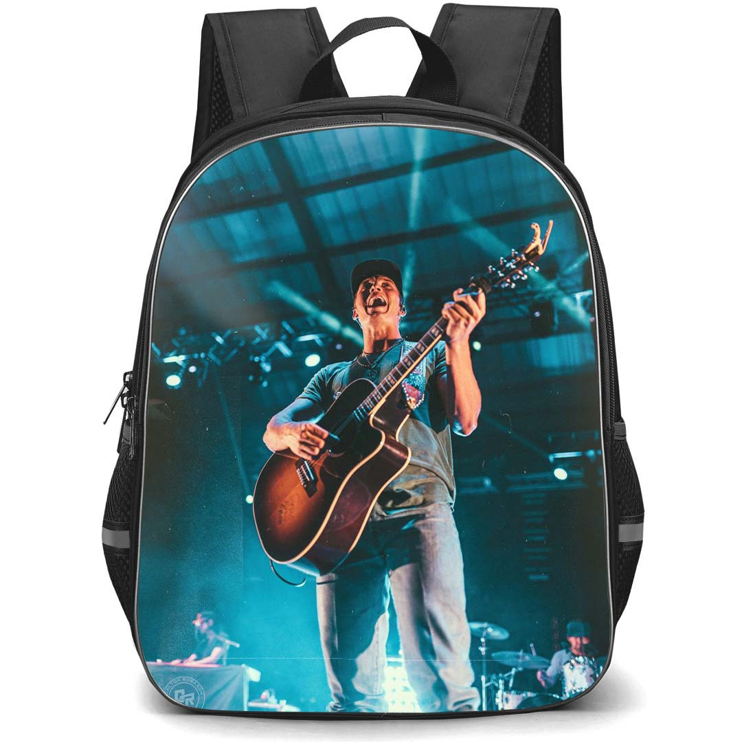 Parker McCollum Backpack StudentPack - Parker McCollum Singing On A Concert Poster