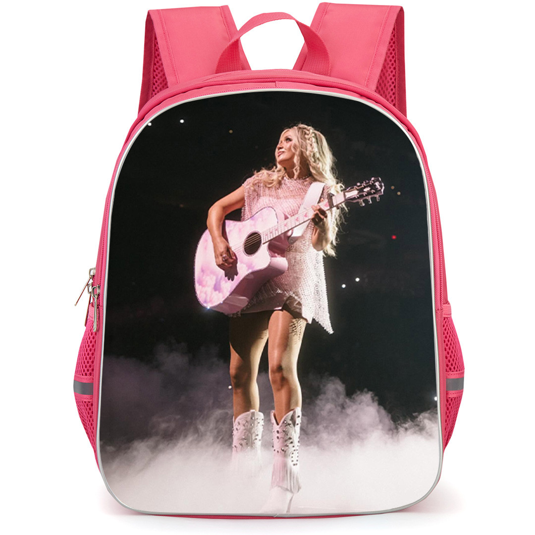 Megan Moroney Backpack School Bag StudentPack - Megan Moroney Plays Guitar On Stage Poster