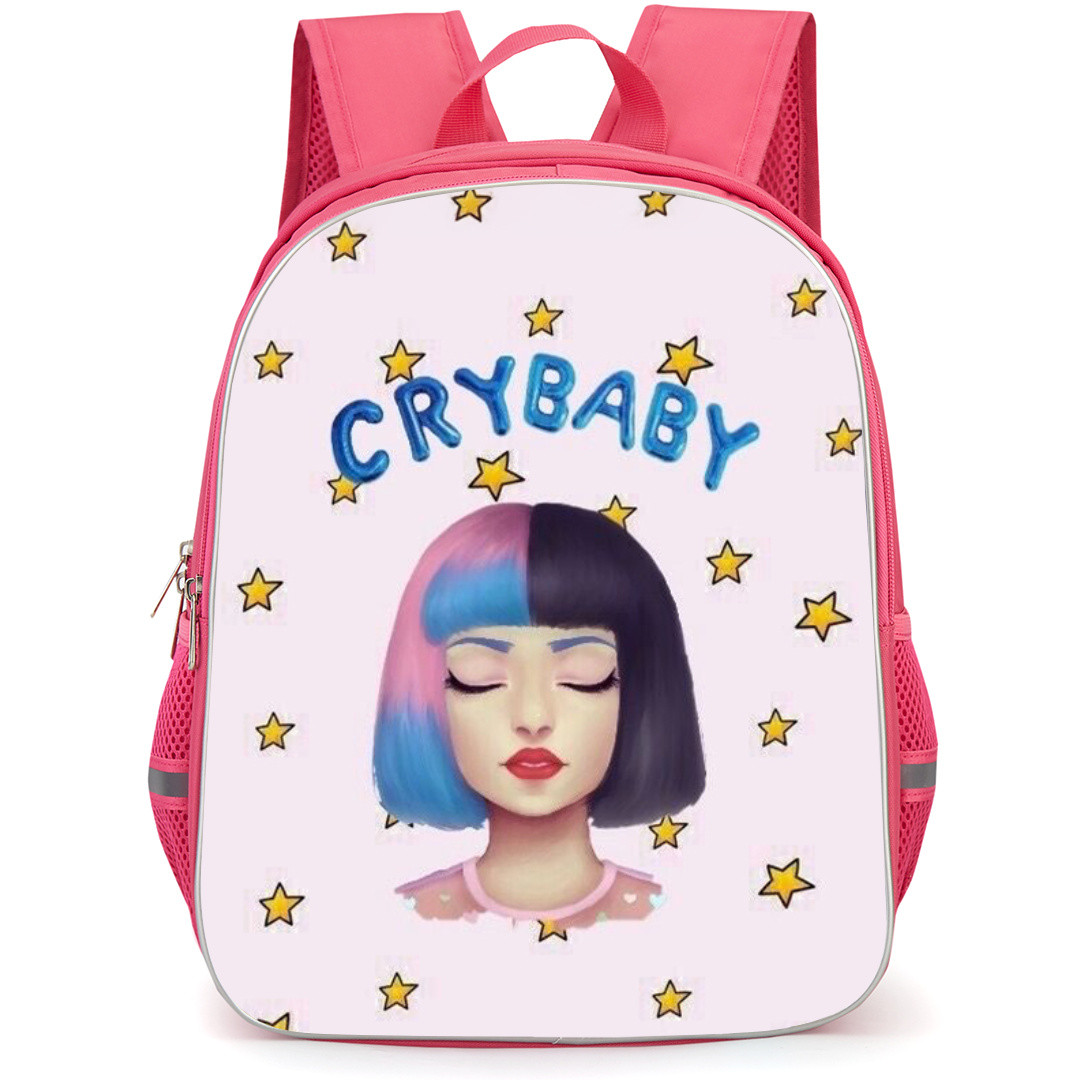 Melanie Martinez Backpack StudentPack - Melanie Martinez Crybaby Blocks On Beige Background