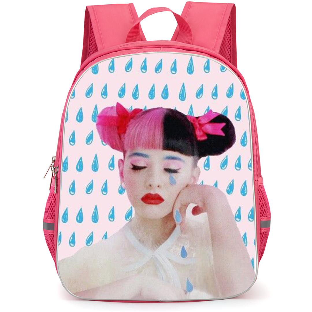 Melanie Martinez Backpack StudentPack - Melanie Martinez CryBaby Portrait On Pink Background
