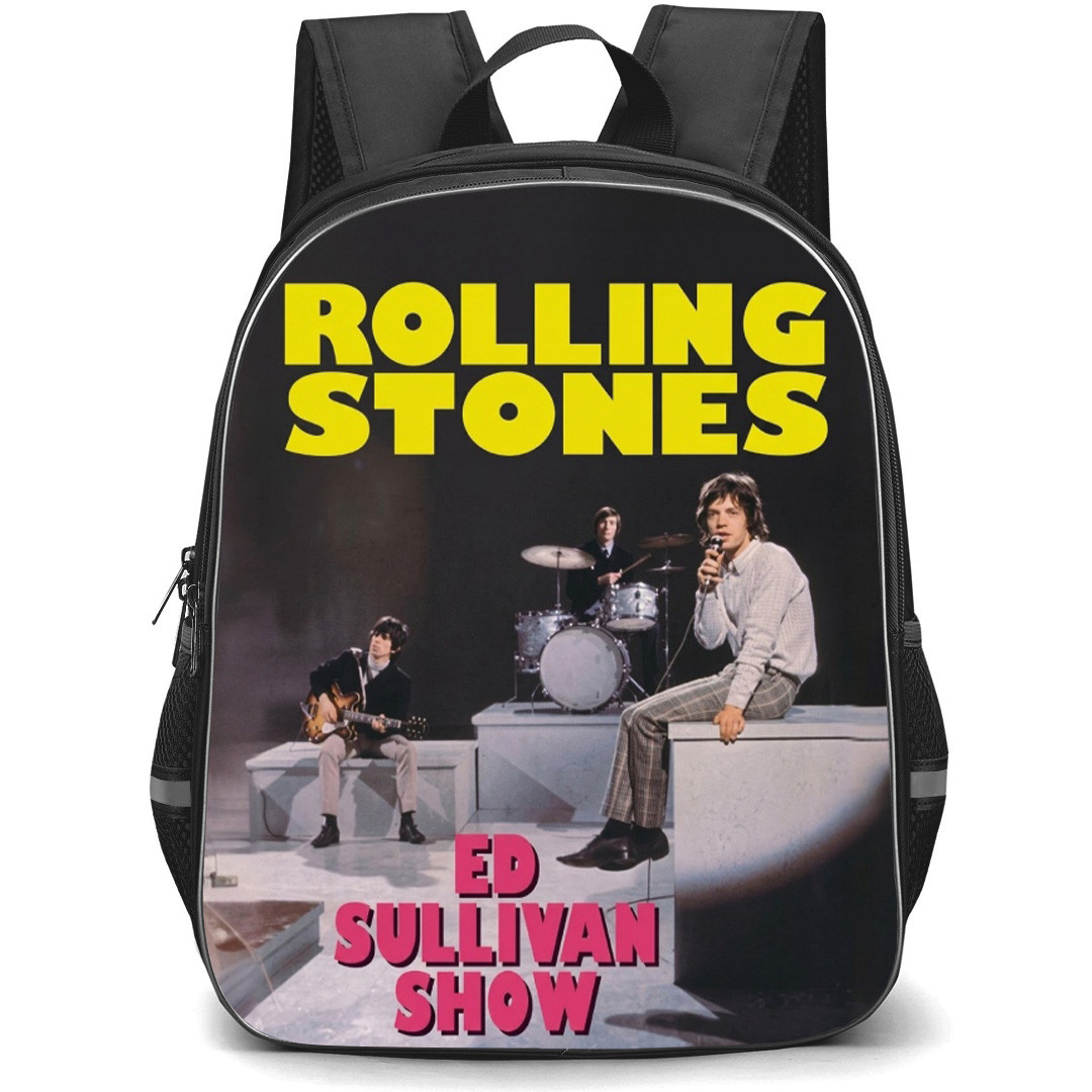 Mick Jagger Backpack School Bag StudentPack - Mick Jagger Ed Sullivan Show Poster