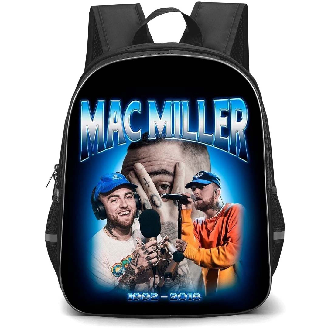 Mac Miller Backpack StudentPack - Mac Miller Legend Never Die Poster