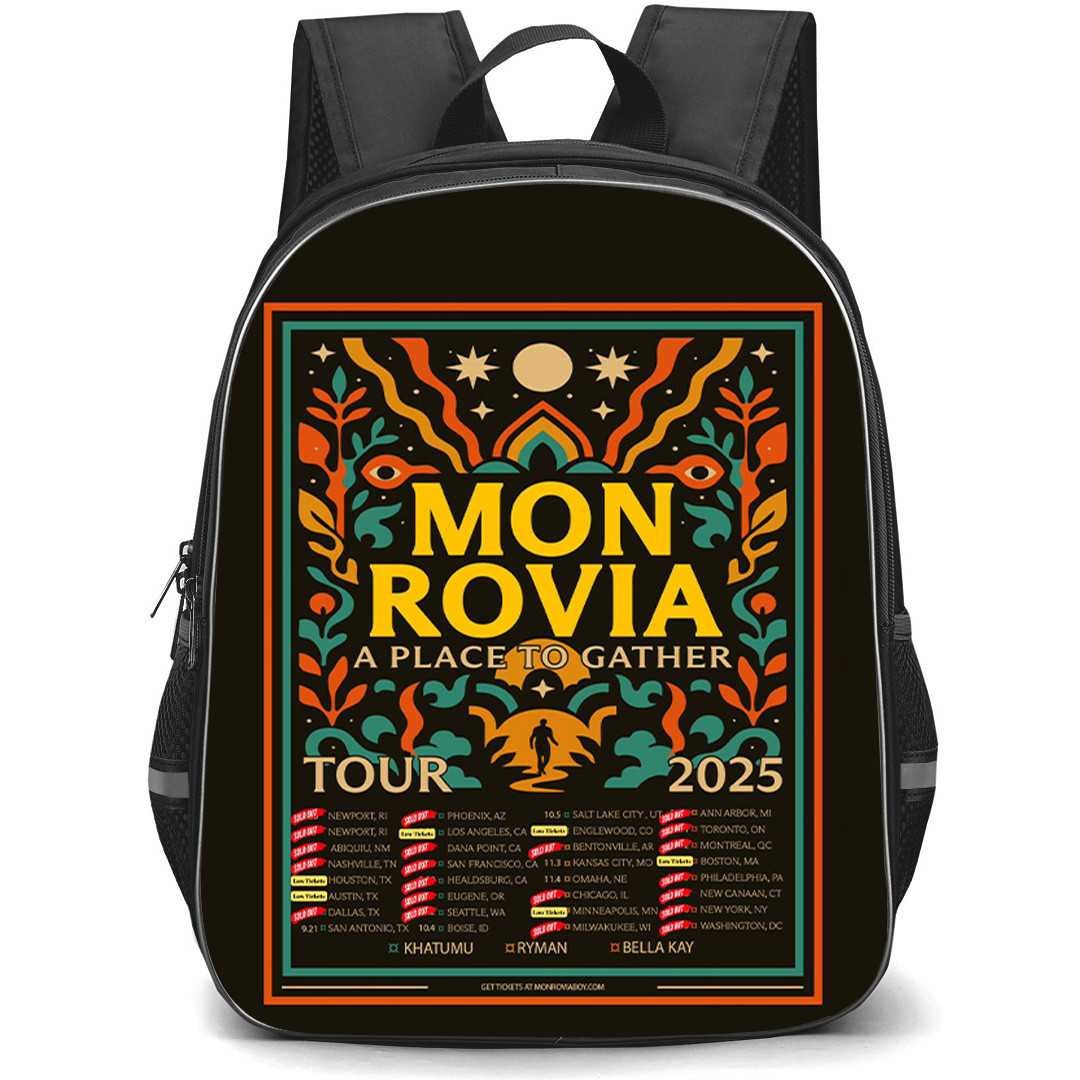 Mon Rovia Backpack School Bag StudentPack - Mon Rovia A Place To Gather Tour 2025 Poster