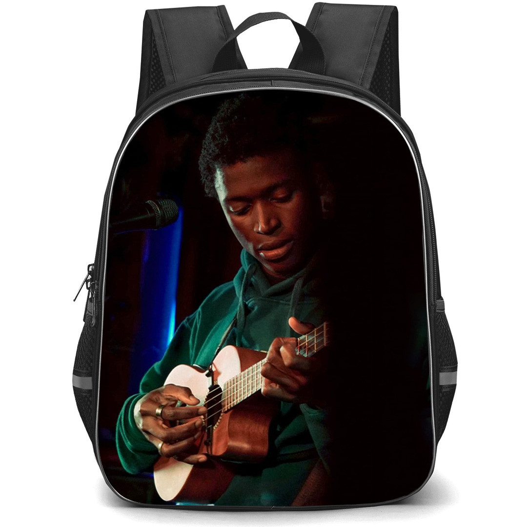 Mon Rovia Backpack School Bag StudentPack - Mon Rovia Performces On Stage In Green Hoodies Poster