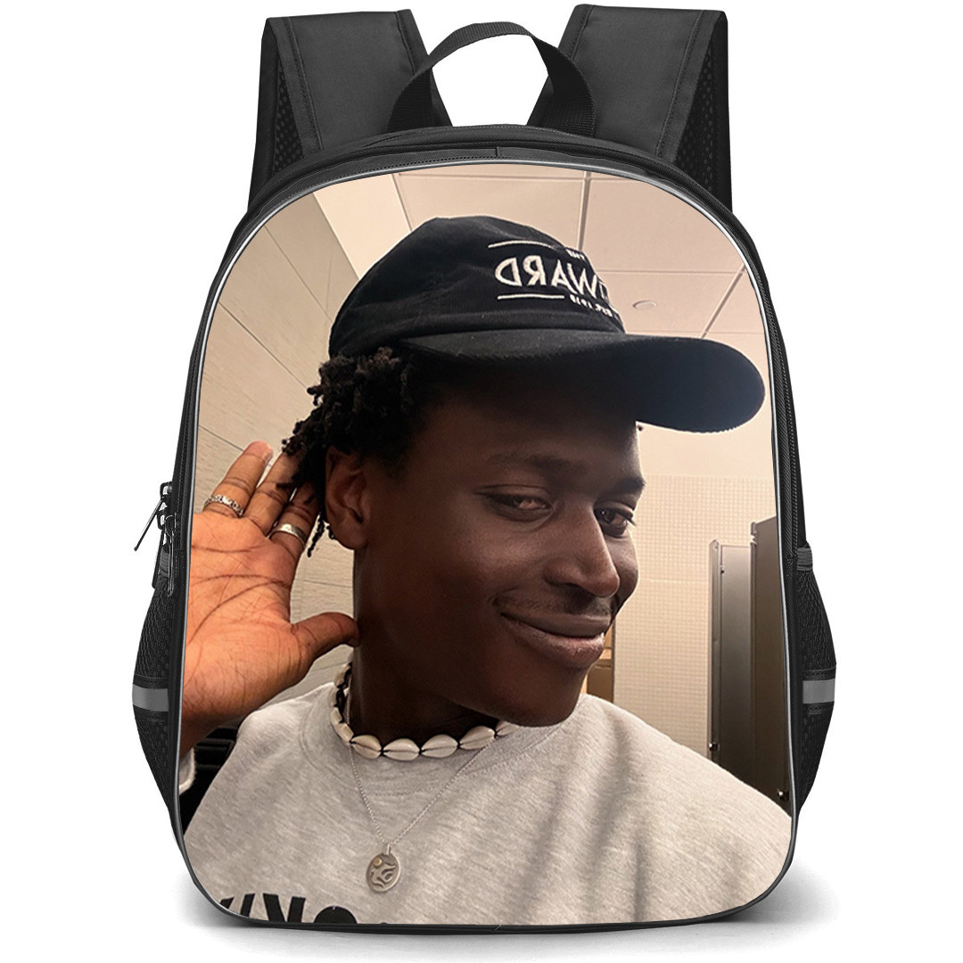 Mon Rovia Backpack School Bag StudentPack - Mon Rovia Playful Listening Poster