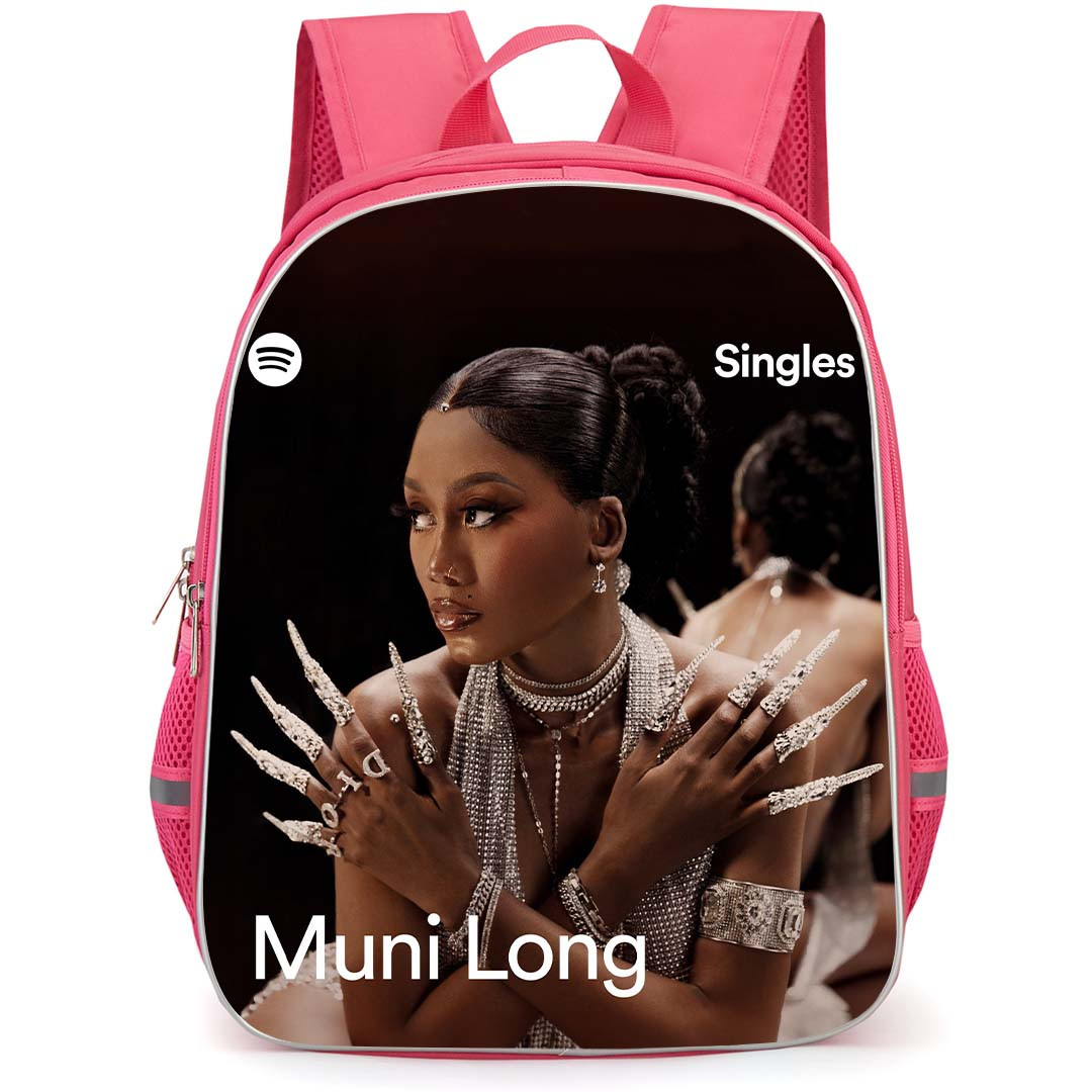 Muni Long Backpack StudentPack - Muni Long Horas Y Horas Singles Album Poster