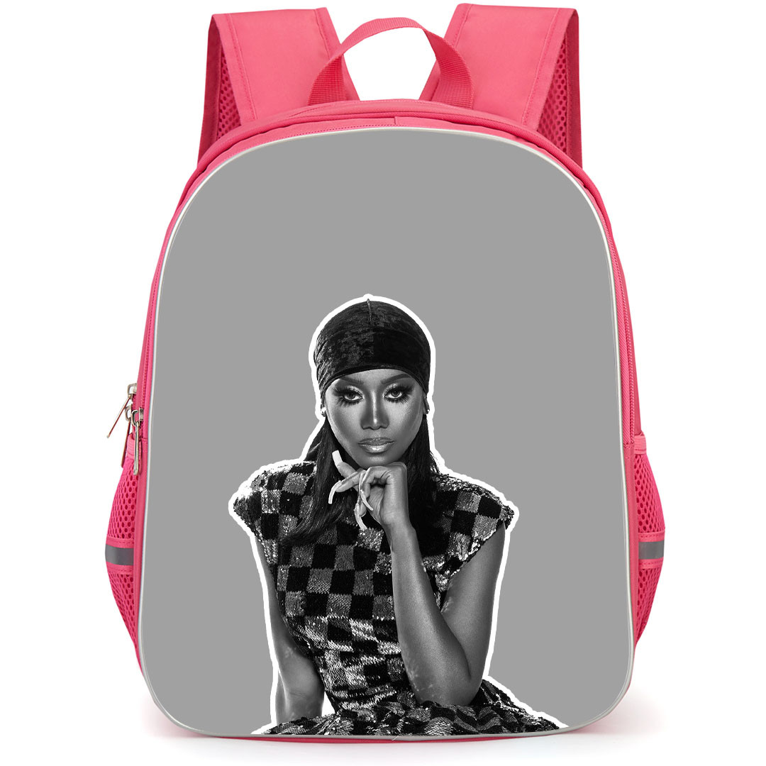 Muni Long Backpack StudentPack - Muni Long Sitting Grayscale Portrait Sticker