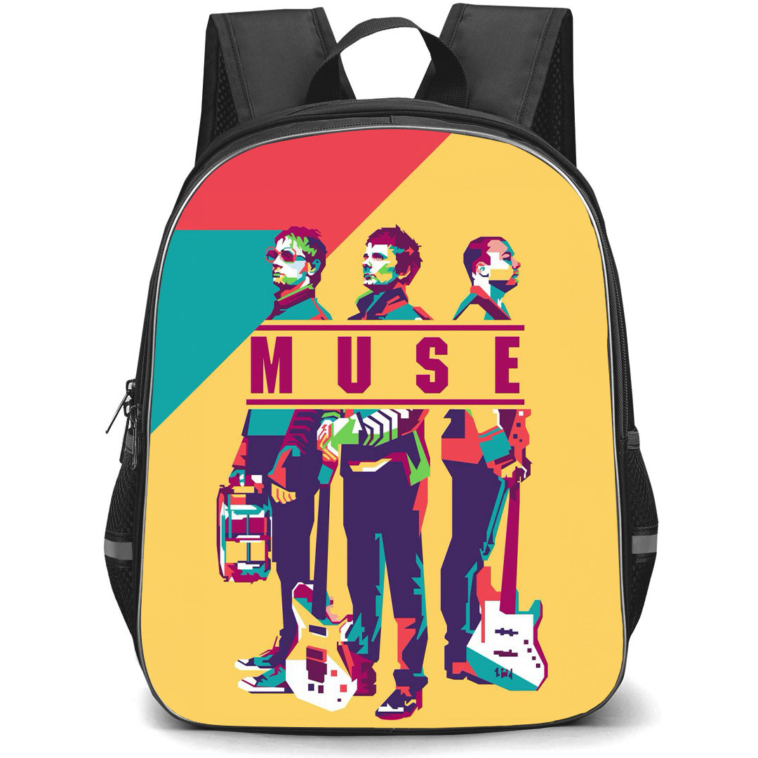 Muse Backpack StudentPack - Muse Band Fan Art Illustration Poster