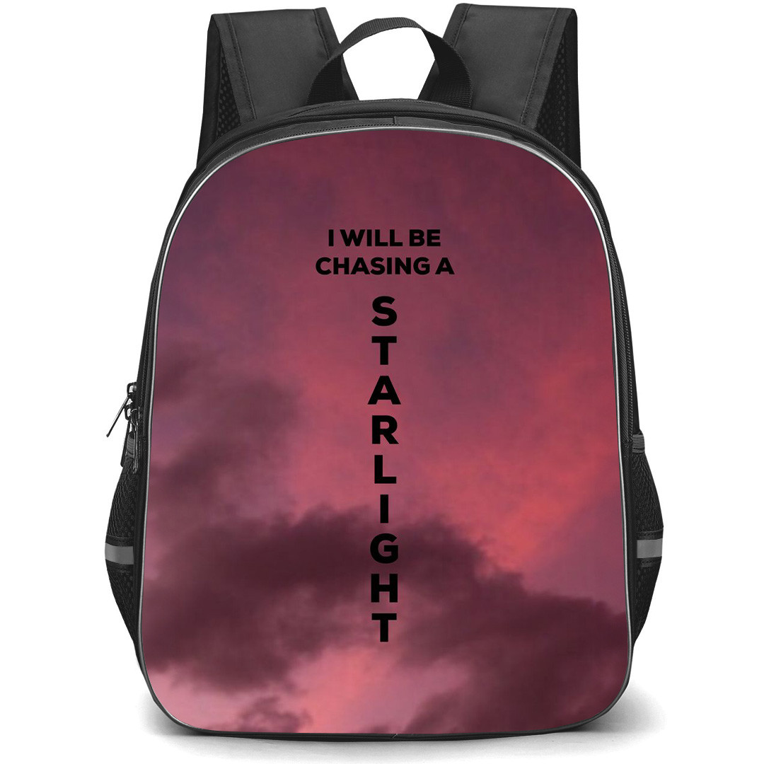 Muse Backpack StudentPack - Muse Lyrics I will Be Chasing A Starlight On Red Sky Poster