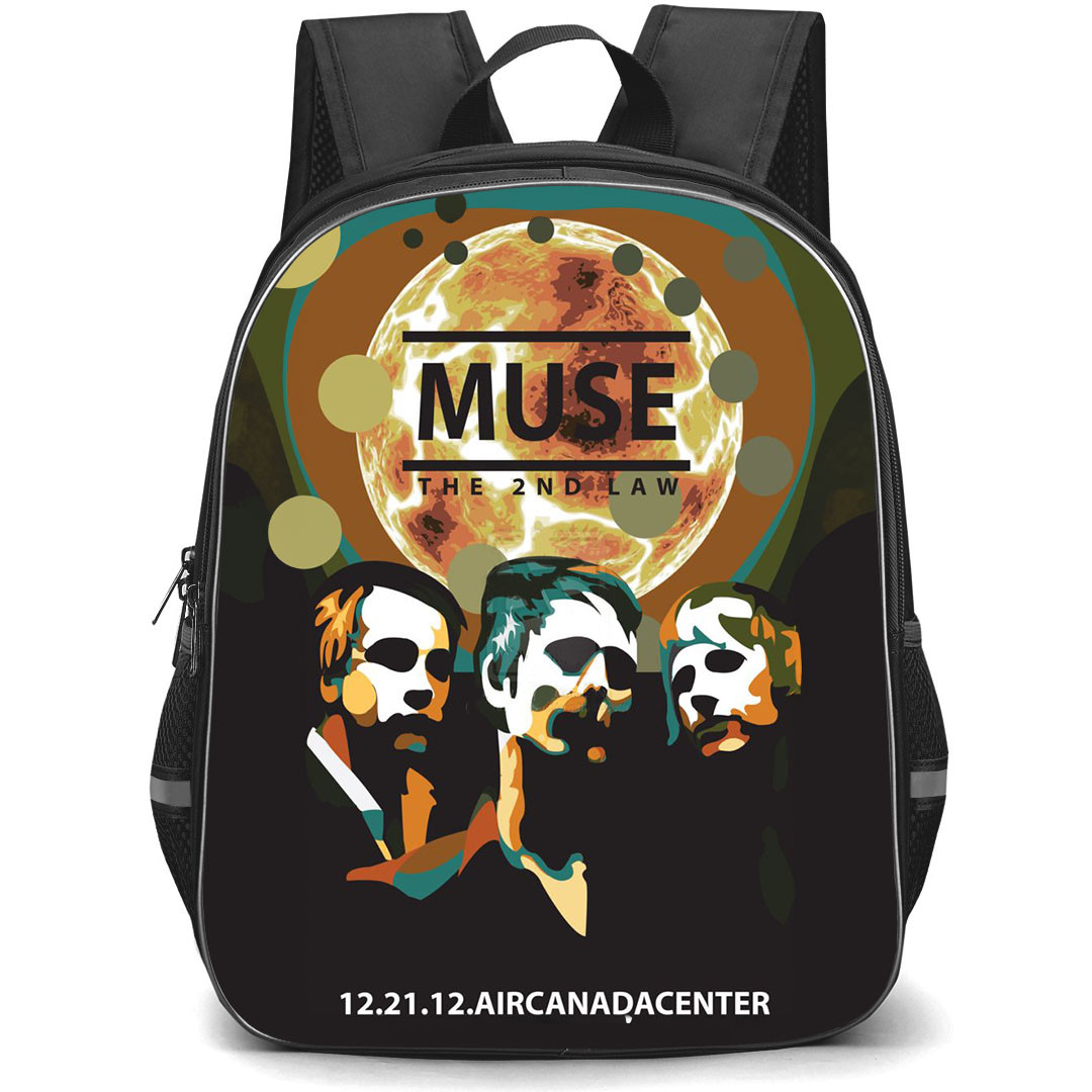 Muse Backpack StudentPack - Muse The 2nd Law Illustration Art Poster