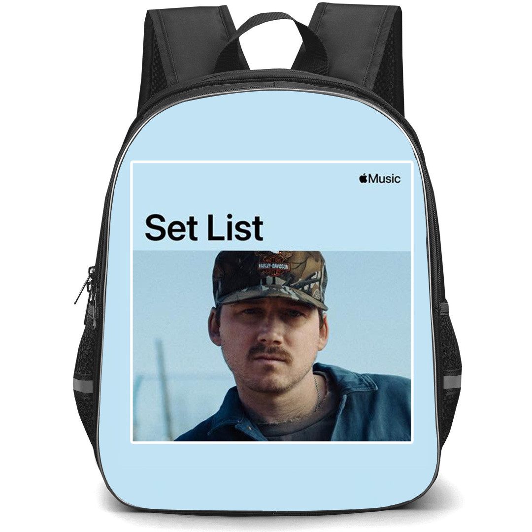 Morgan Wallen Backpack School Bag StudentPack - Morgan Wallen Apple Music Icon Poster