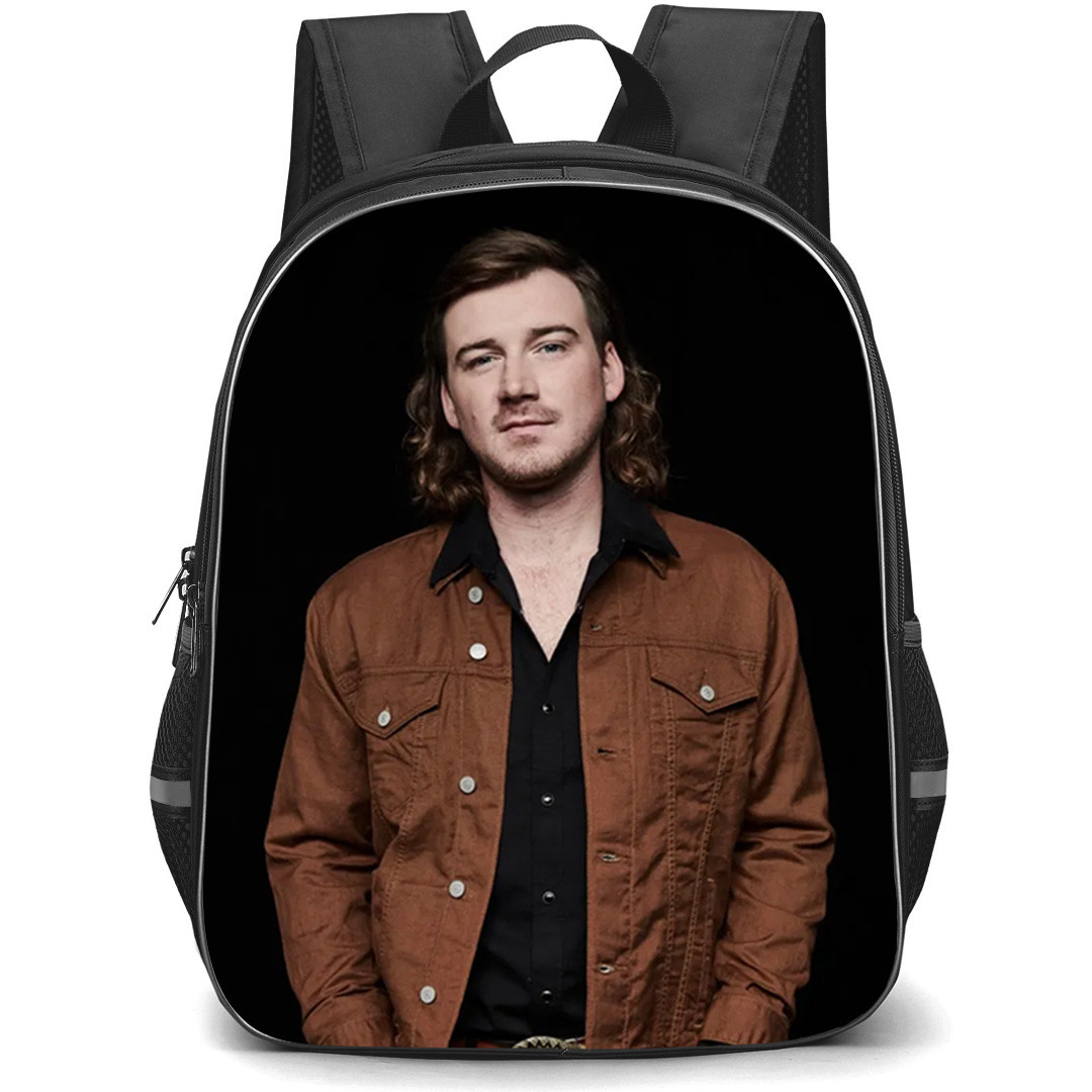 Morgan Wallen Backpack School Bag StudentPack - Morgan Wallen In Brown Jacket Poster