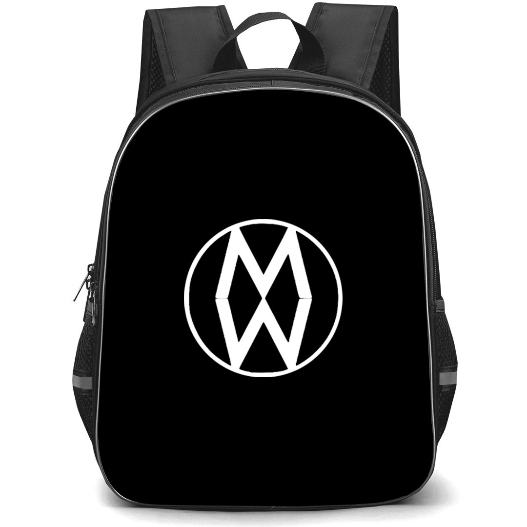 Morgan Wallen Backpack School Bag StudentPack - Morgan Wallen Official Black Logo Sticker