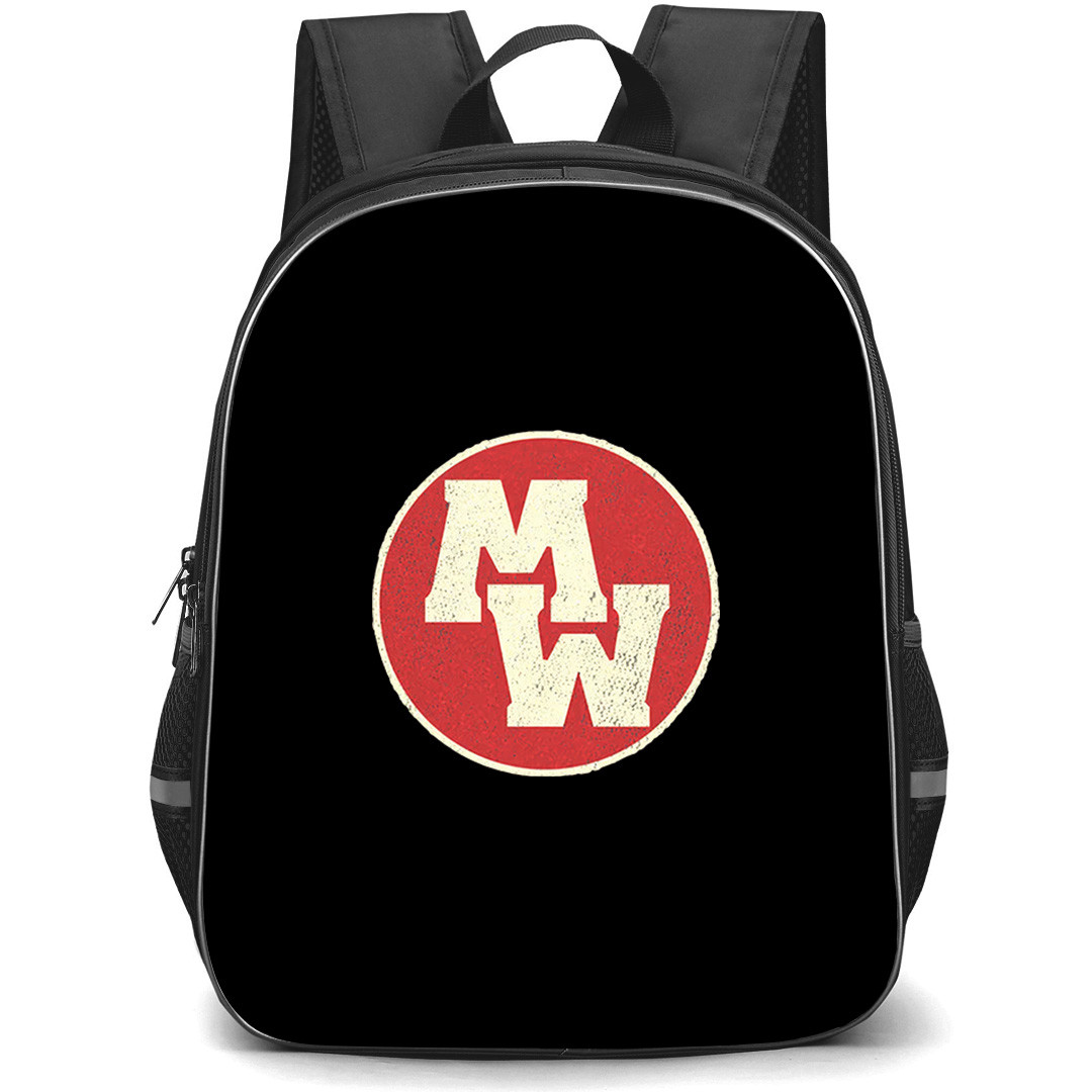 Morgan Wallen Backpack School Bag StudentPack - Morgan Wallen Official MW Logo Sticker