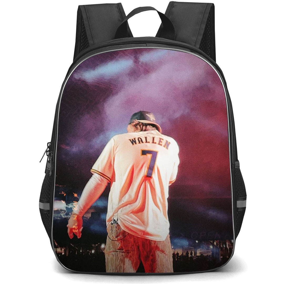 Morgan Wallen Backpack StudentPack - Morgan Wallen Standing Jersey No. 7 Poster