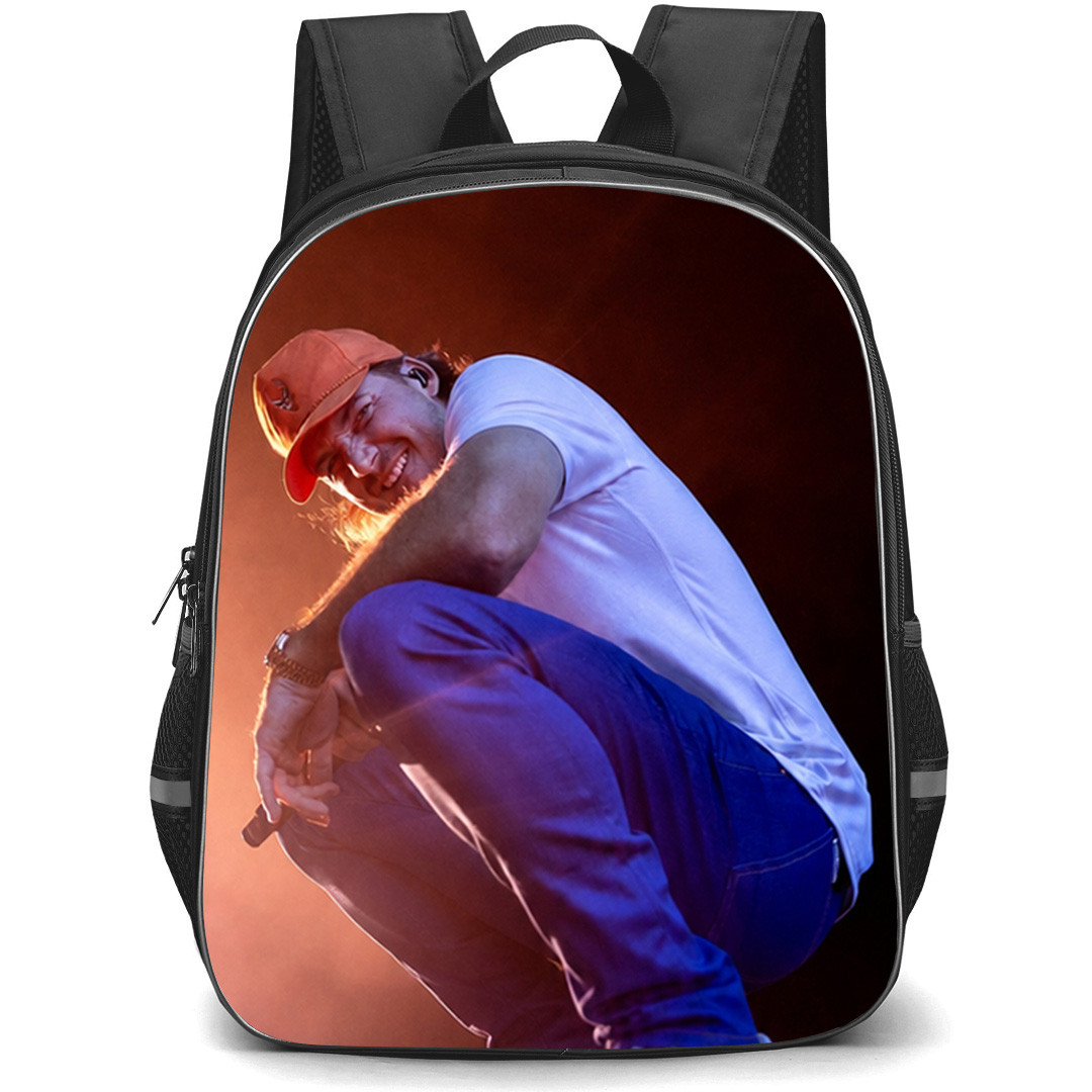 Morgan Wallen Backpack School Bag StudentPack - Morgan Wallen On Stage Smile Into Camera Poster