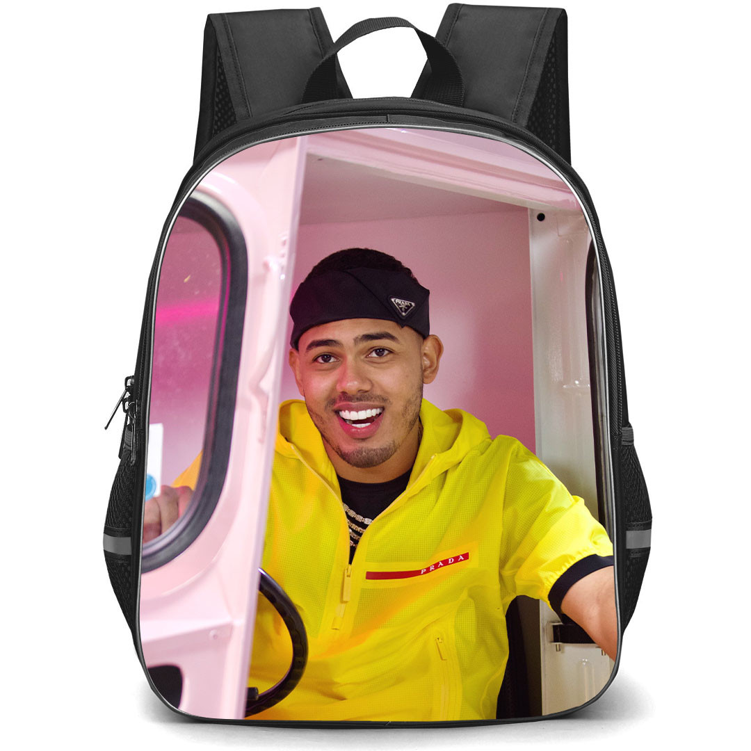 Myke Towers Backpack StudentPack - Myke Towers The Remix to Ozunas Caramelo Picture