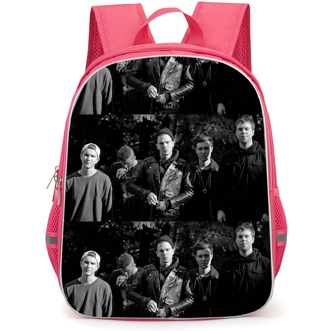 The Neighbourhood Backpack StudentPack - The Neighbourhood Group Picture Grayscale Poster