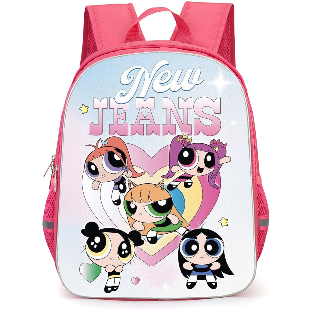New Jeans Backpack StudentPack - New Jeans Get Up 2nd EP Album The Powerpuff Girls Poster