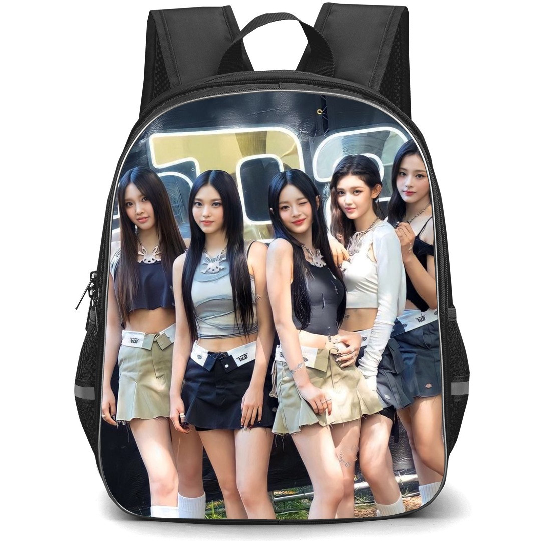 New Jeans Hanni Backpack StudentPack - New Jeans Members in Lollapalooza