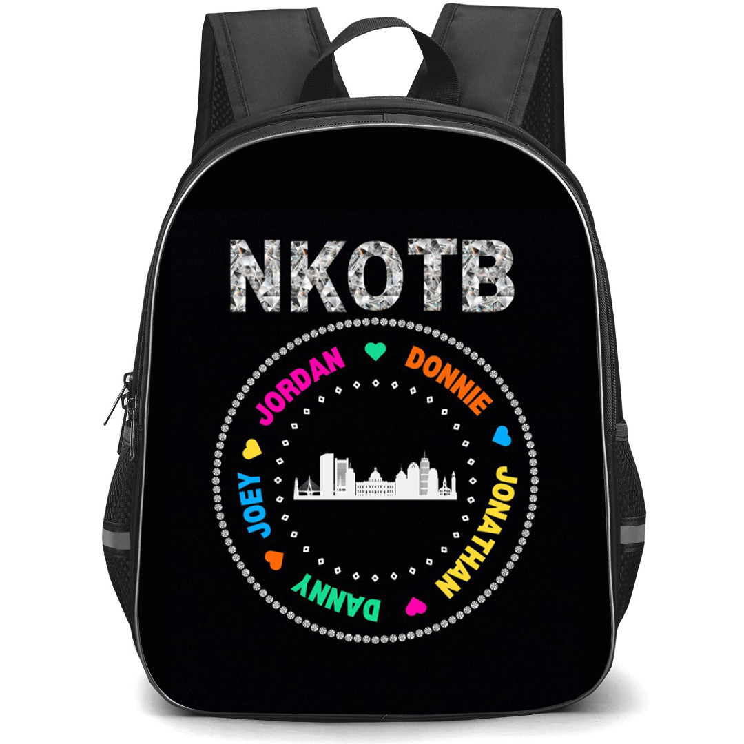 New Kids On The Block Backpack School Bag StudentPack - Summer Tour Poster