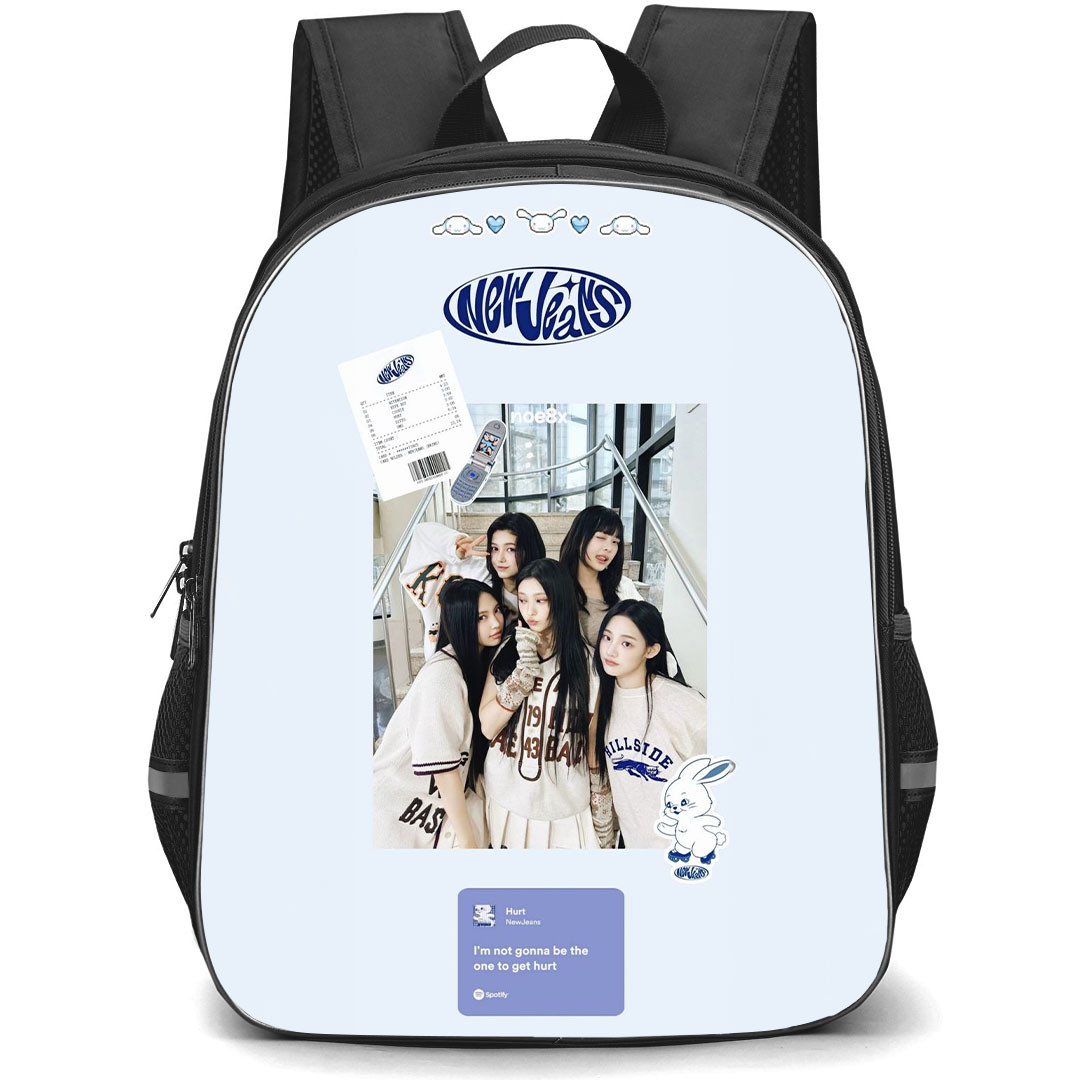 NewJeans Backpack StudentPack - NewJeans Fan Art Poster