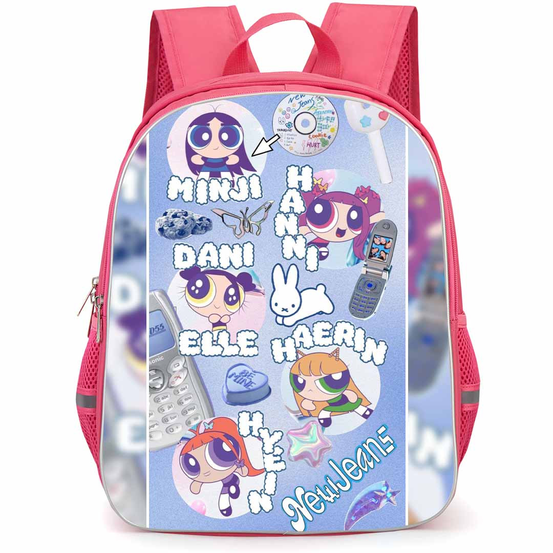 NewJeans Backpack StudentPack - NewJeans Powerpuffgirls Poster