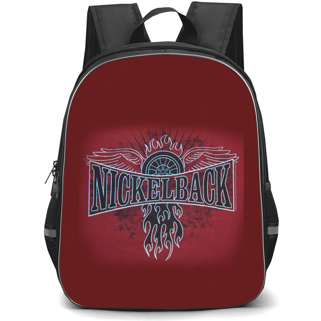 Nickelback Backpack School Bag StudentPack - Concert Band Logo Poster