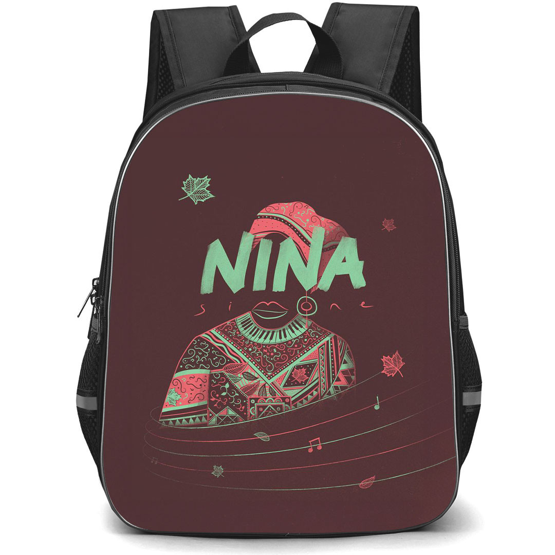 Nina Simone Backpack StudentPack - Nina Simone High Priestess of Soul Poster