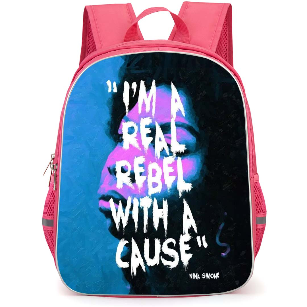 Nina Simone Backpack StudentPack - Nina Simone UrbanArt Poster