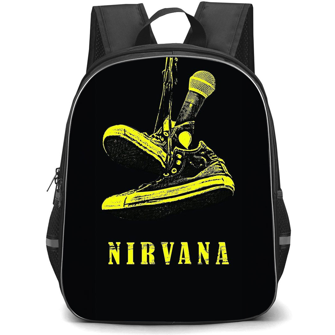 Nirvana Backpack StudentPack - Nirvana Forest Abstract Paint Lives Poster