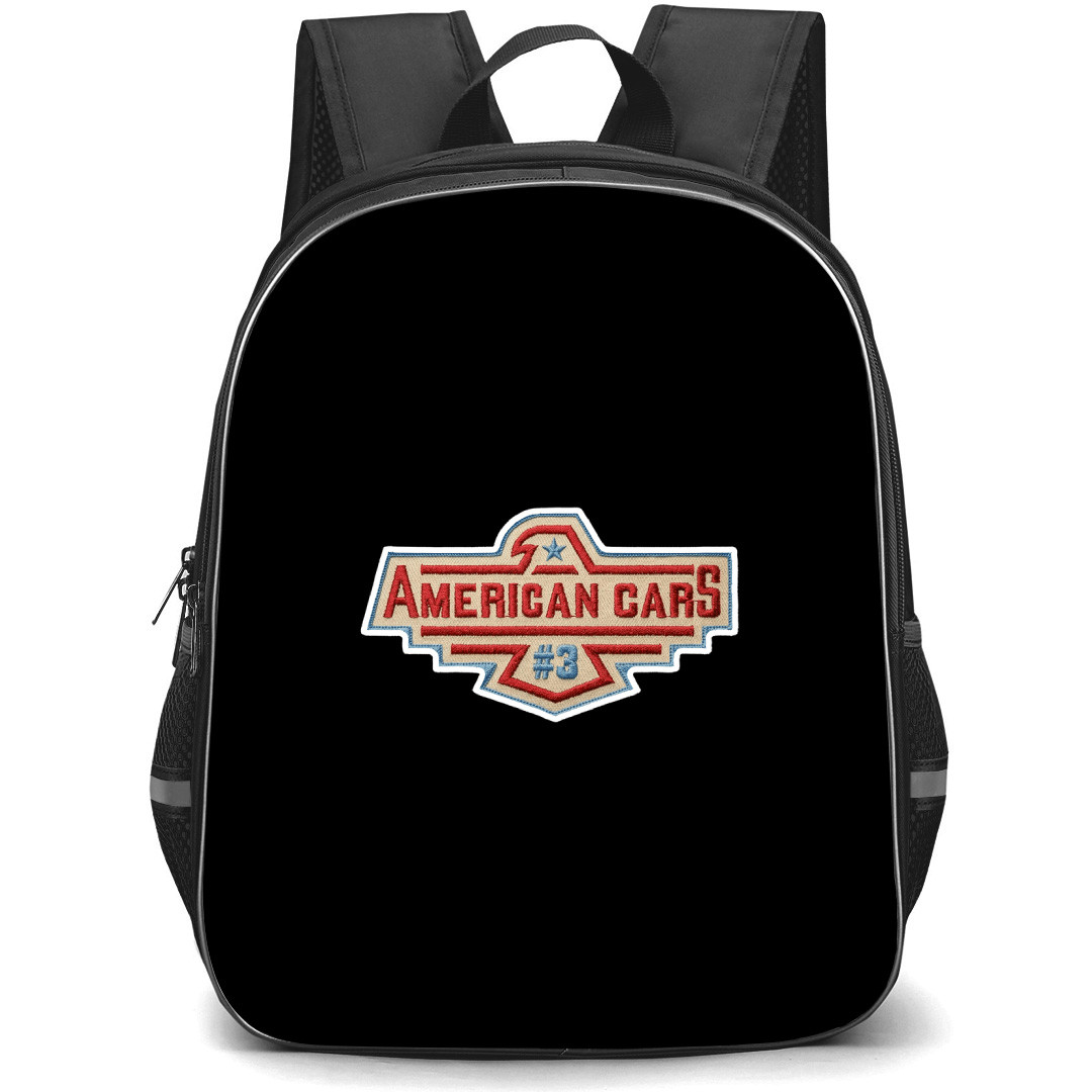 Noah Kahan Backpack School Bag StudentPack - Noah Kahan American Cars Patch Sticker Art