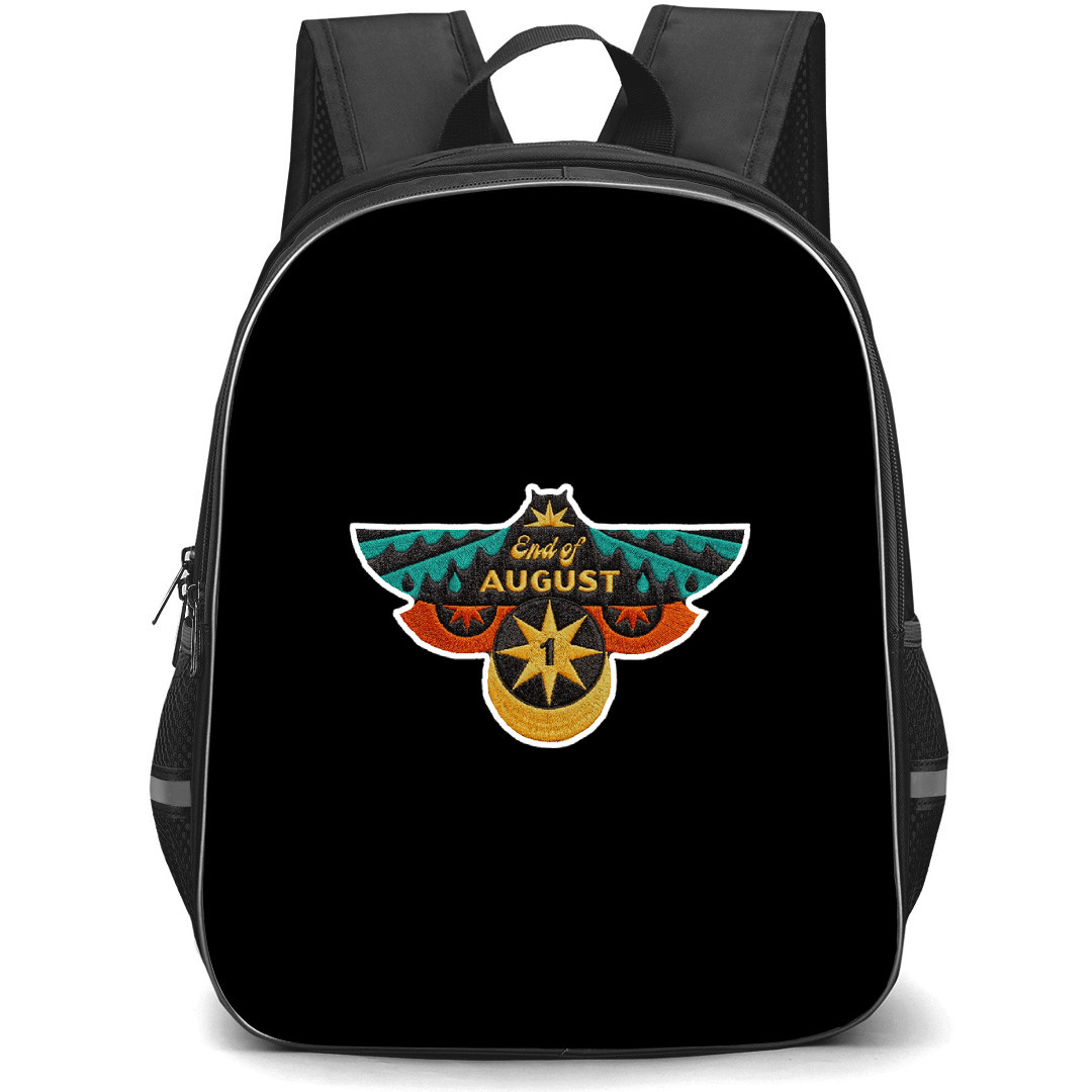 Noah Kahan Backpack School Bag StudentPack - Noah Kahan End Of August Patch Sticker Art