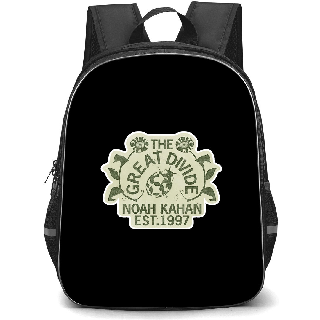 Noah Kahan Backpack School Bag StudentPack - Noah Kahan The Great Divide Flower Sticker Art