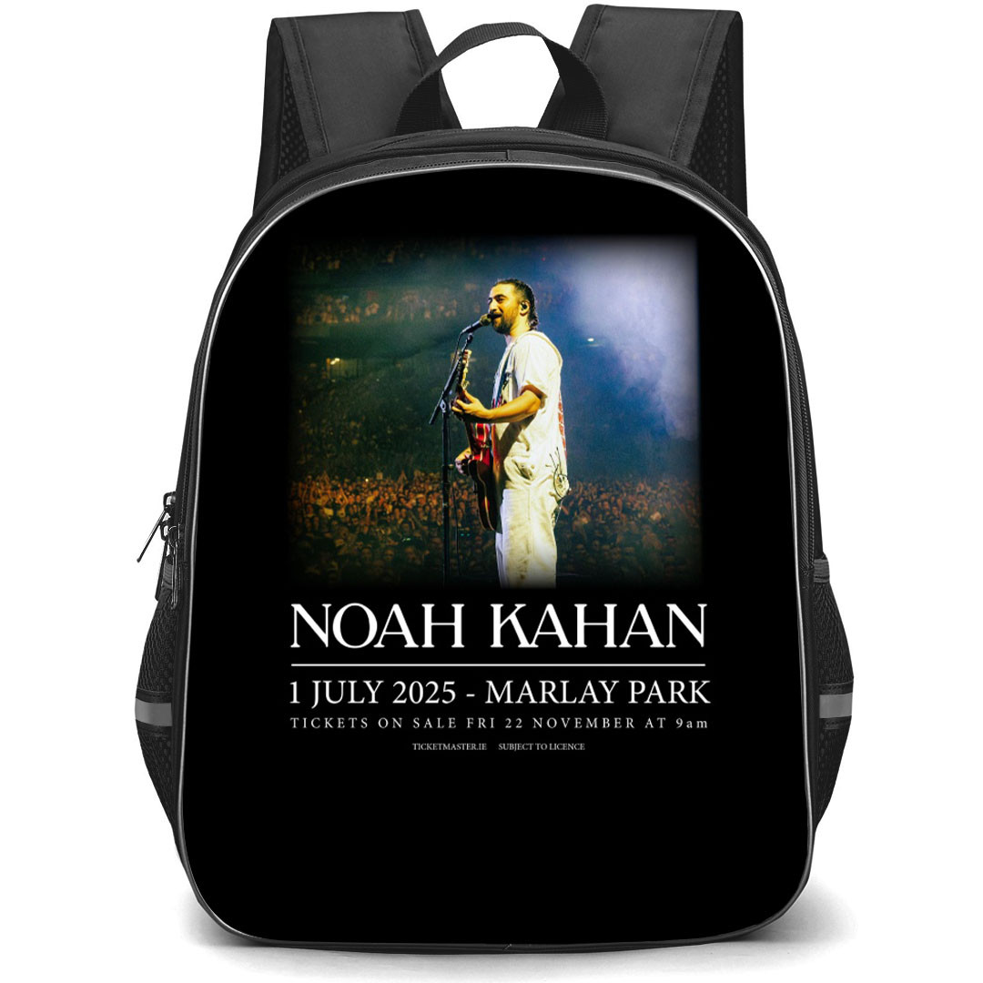 Noah Kahan Backpack School Bag StudentPack - Noah Kahan Marley Park Concert Poster