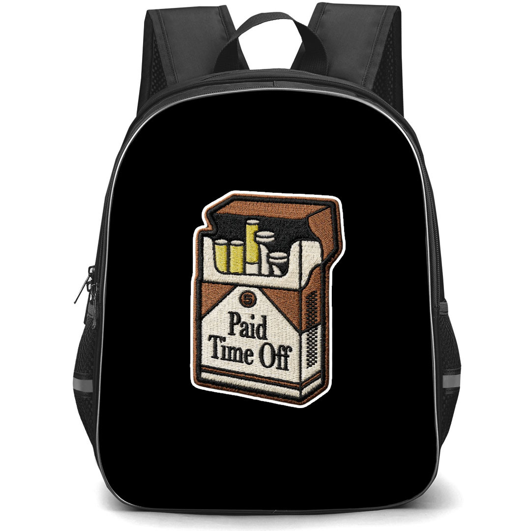 Noah Kahan Backpack School Bag StudentPack - Noah Kahan Paid Time Off Patch Sticker Art