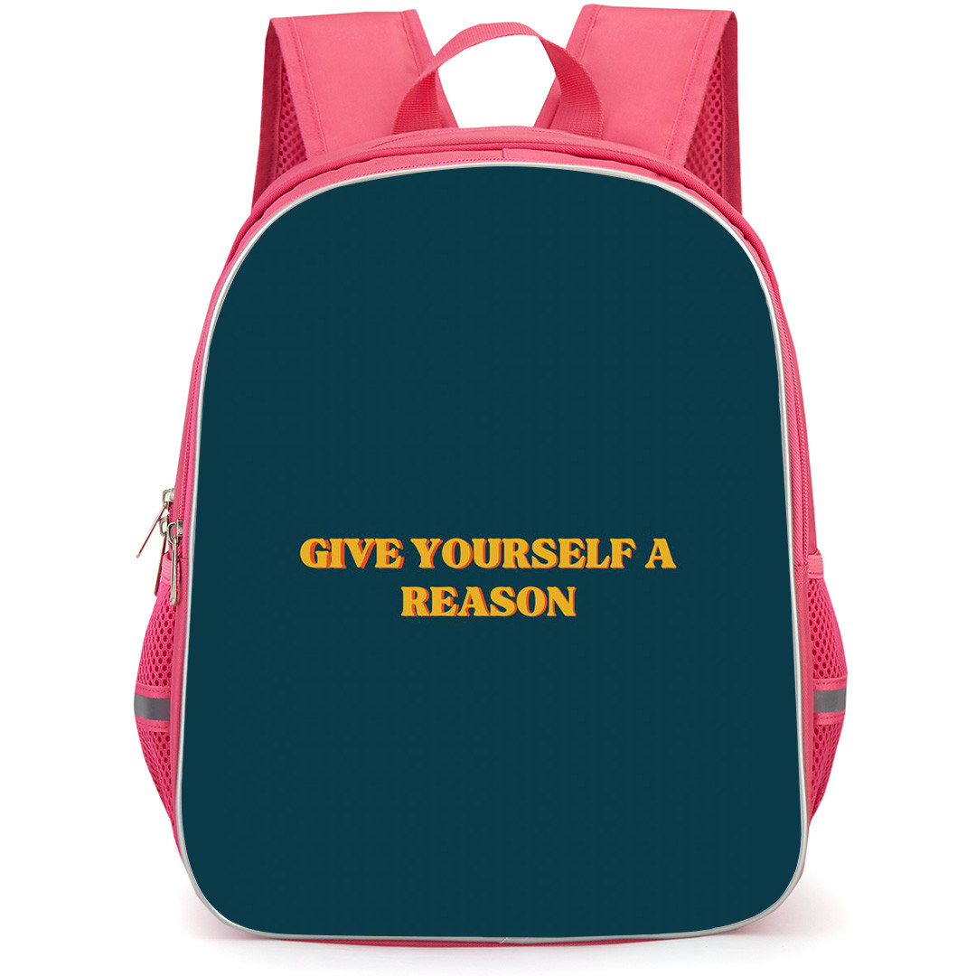 Noah Kahan Backpack StudentPack - Noah Kahan Quote Give Yourself A Reason Poster