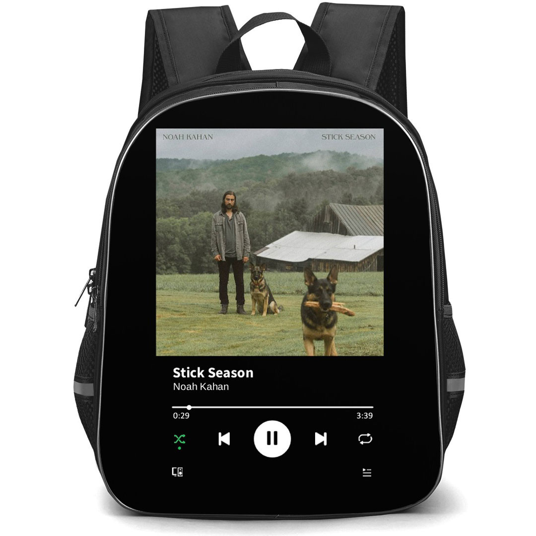 Noah Kahan Backpack School Bag StudentPack - Noah Kahan Stick Season Album Cover