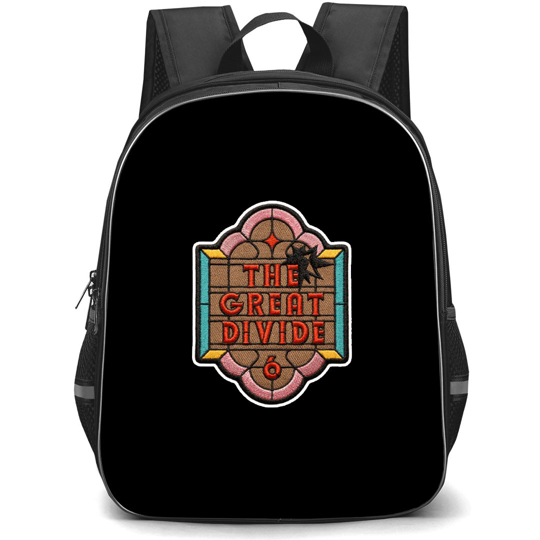 Noah Kahan Backpack School Bag StudentPack - Noah Kahan The Great Divide 6 Patch Sticker Art