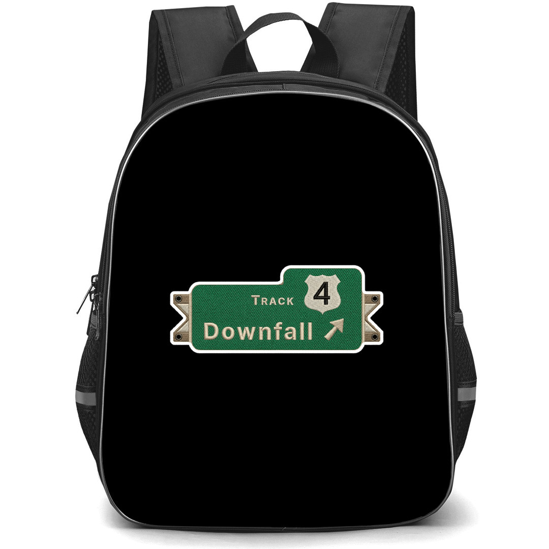 Noah Kahan Backpack School Bag StudentPack - Noah Kahan Track Downfall Patch Sticker Art
