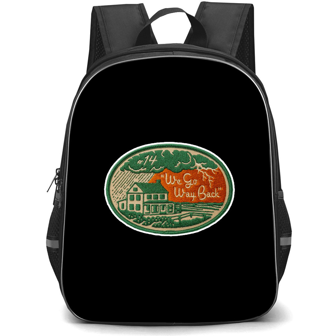 Noah Kahan Backpack School Bag StudentPack - Noah Kahan We Go Way Back Patch Sticker Art