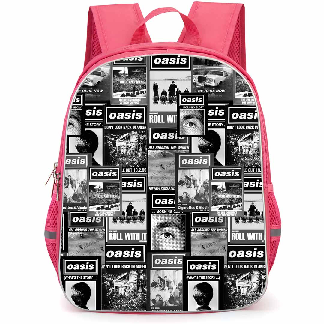 OASIS Backpack StudentPack - OASIS Band Album Grayscale Poster