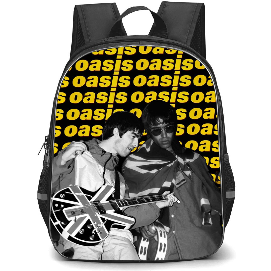 OASIS Backpack StudentPack - OASIS Brand Member On Yellow Word Art Background