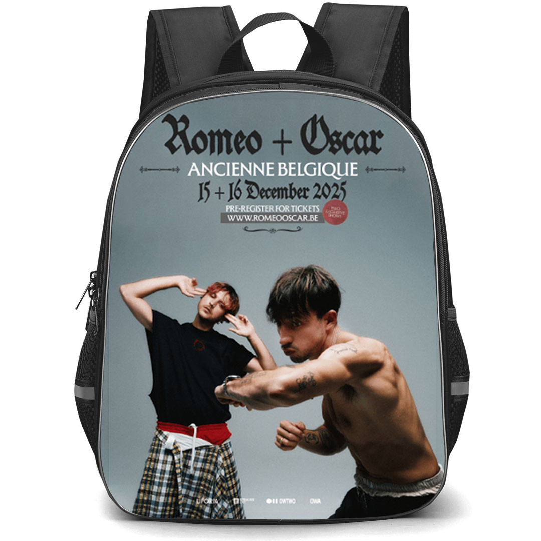 Oscar And The Wolf Backpack School Bag StudentPack - Oscar And The Wolf Ancienne Belgique Concert Poster